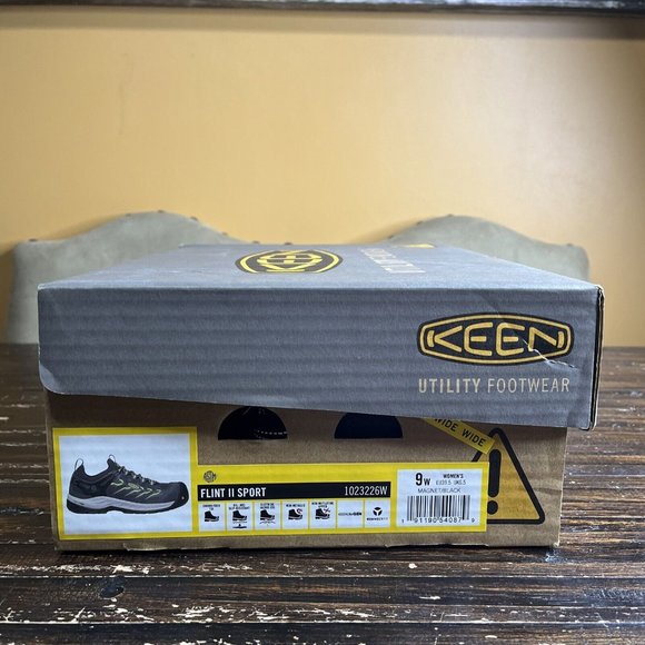 Woman's Shoes KEEN Utility Flint II Sport Carbon Fiber Toe US 9 W - Picture 7 of 7